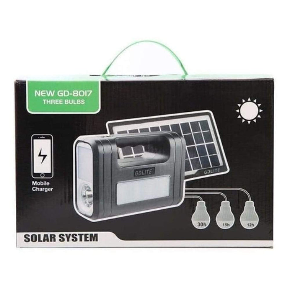Mini Planta Solar con Batería Mas Linterna. - Disterlait